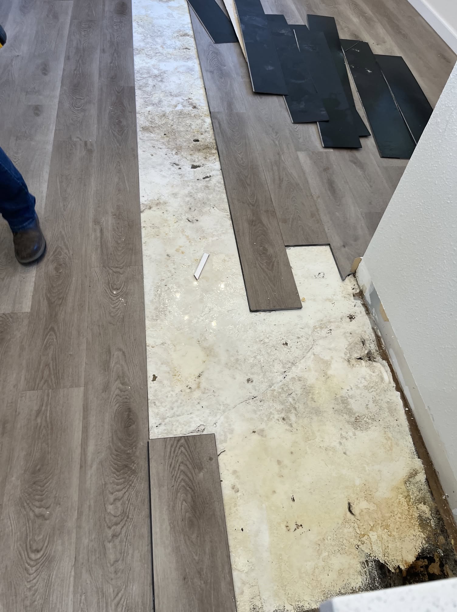 Subfloor Water Damage