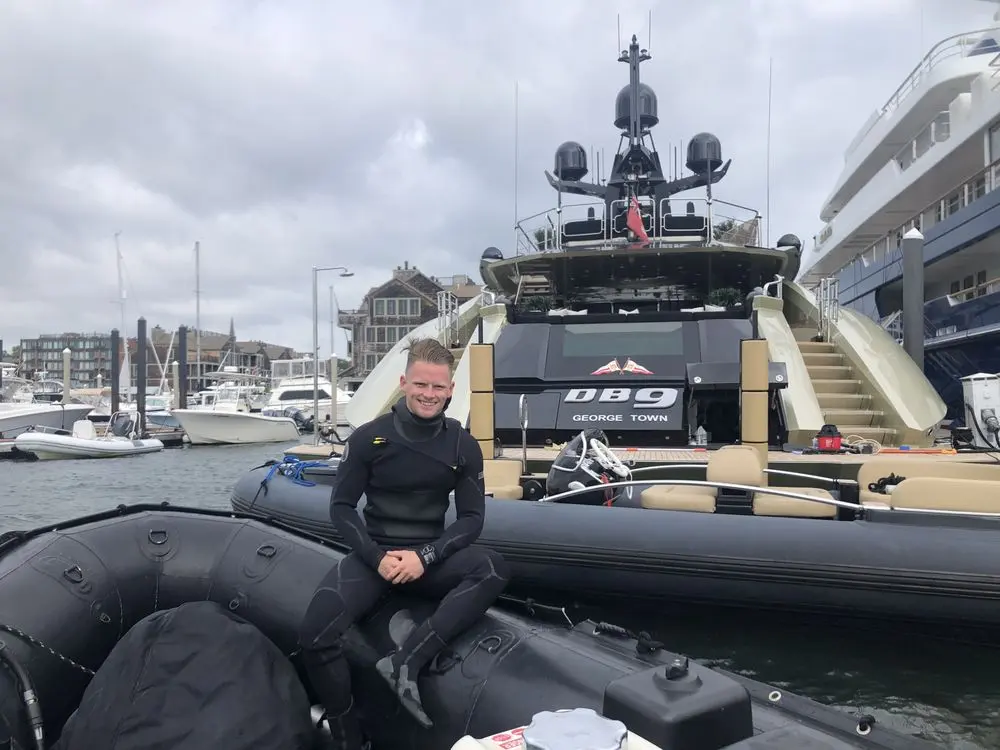 Commercial Diver Boston Harbor
