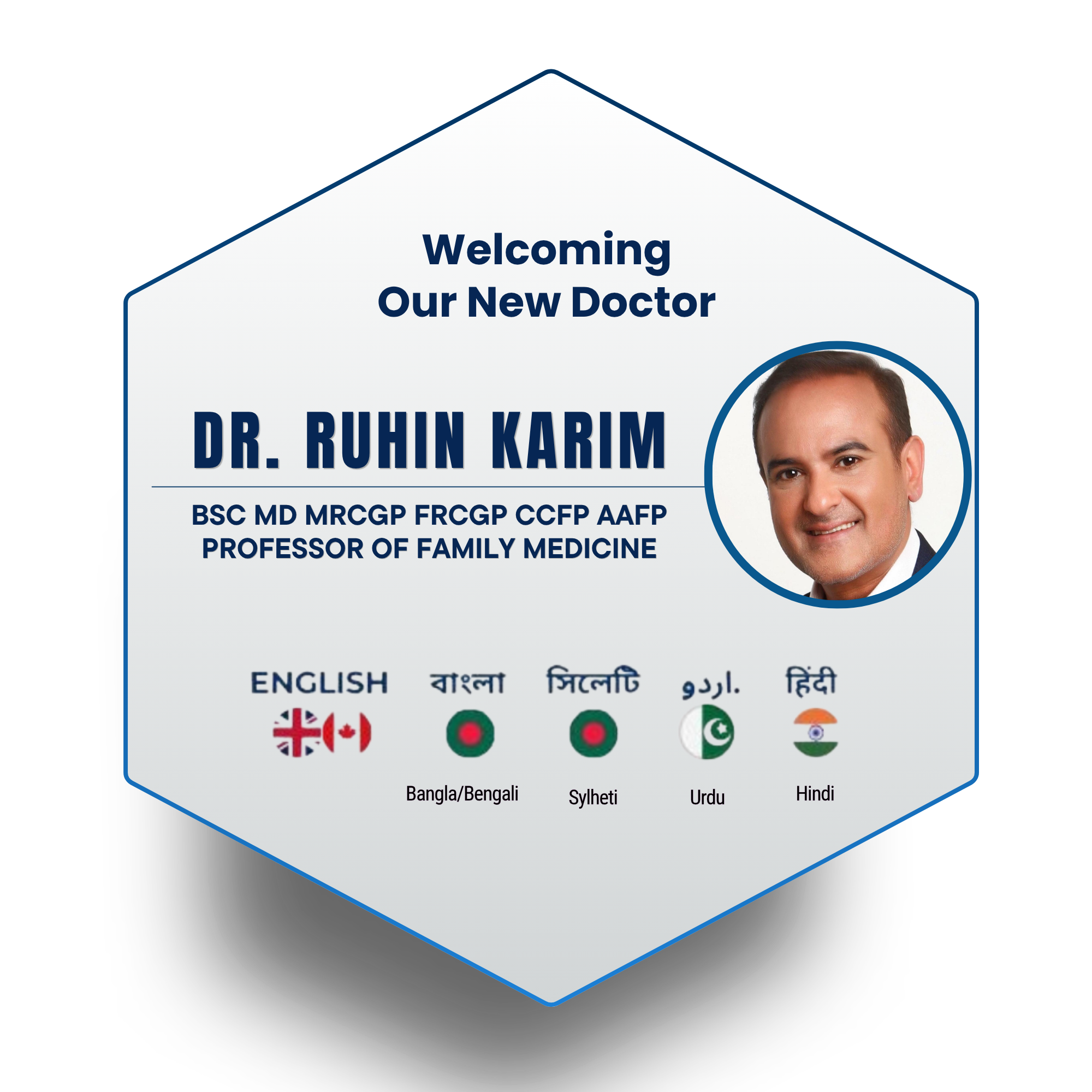 Welcoming Our New Doctor Dr. Ruhin Karim