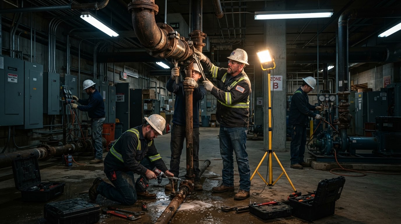 What to Do During a Commercial Sewer Backup