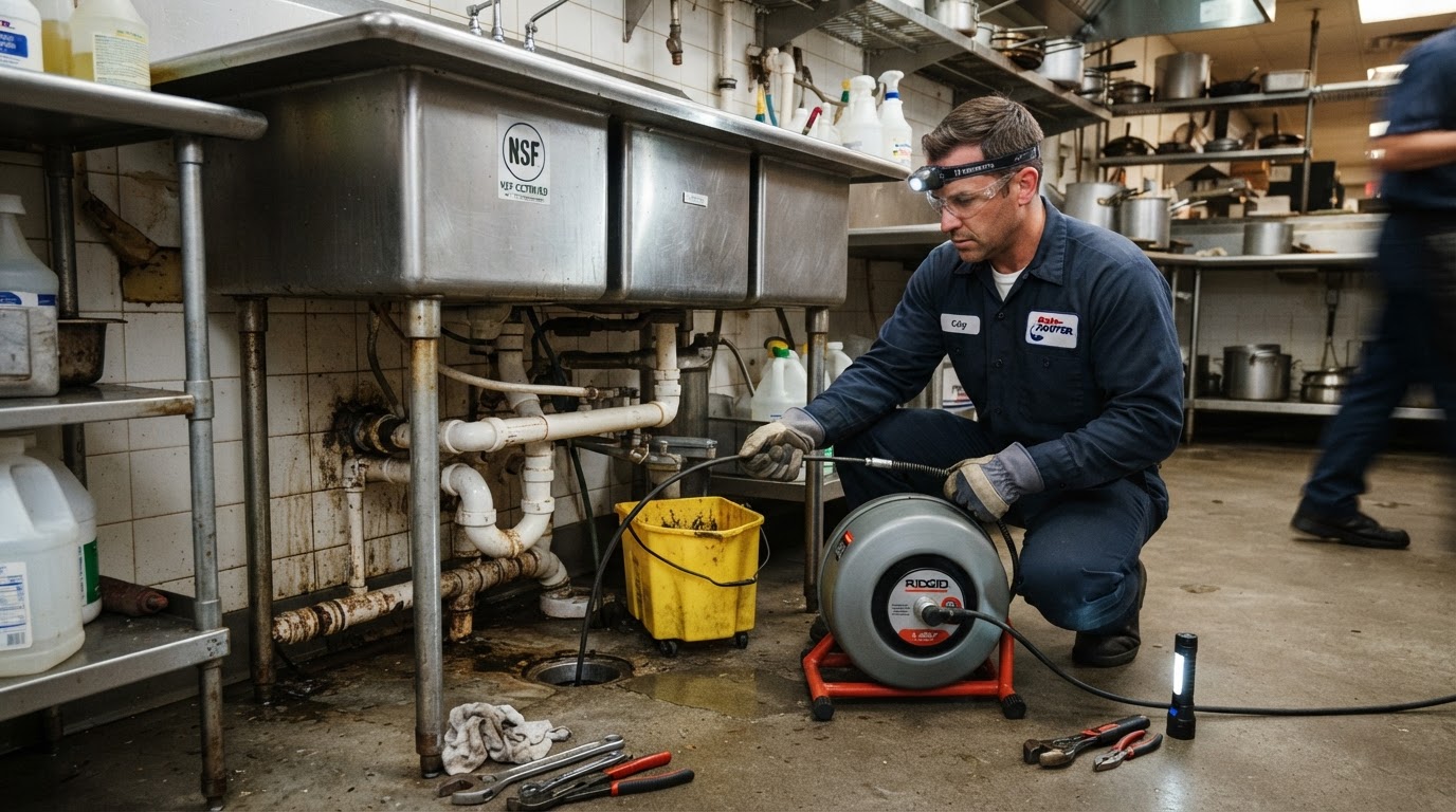 Commercial Drain Cleaning