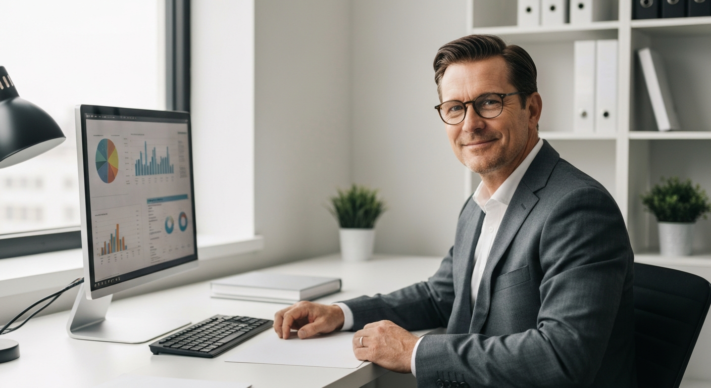 T.U.A tax professional ready to conduct a consultation
