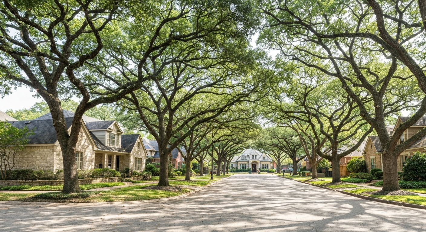 Peaceful DFW Neighborhood