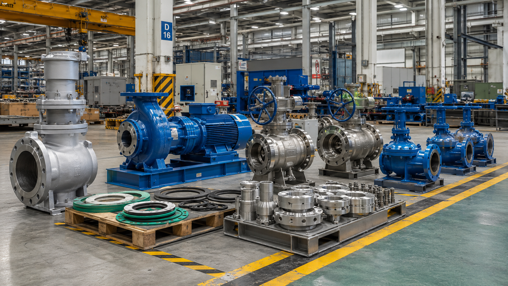 Industrial Valves and Pumps