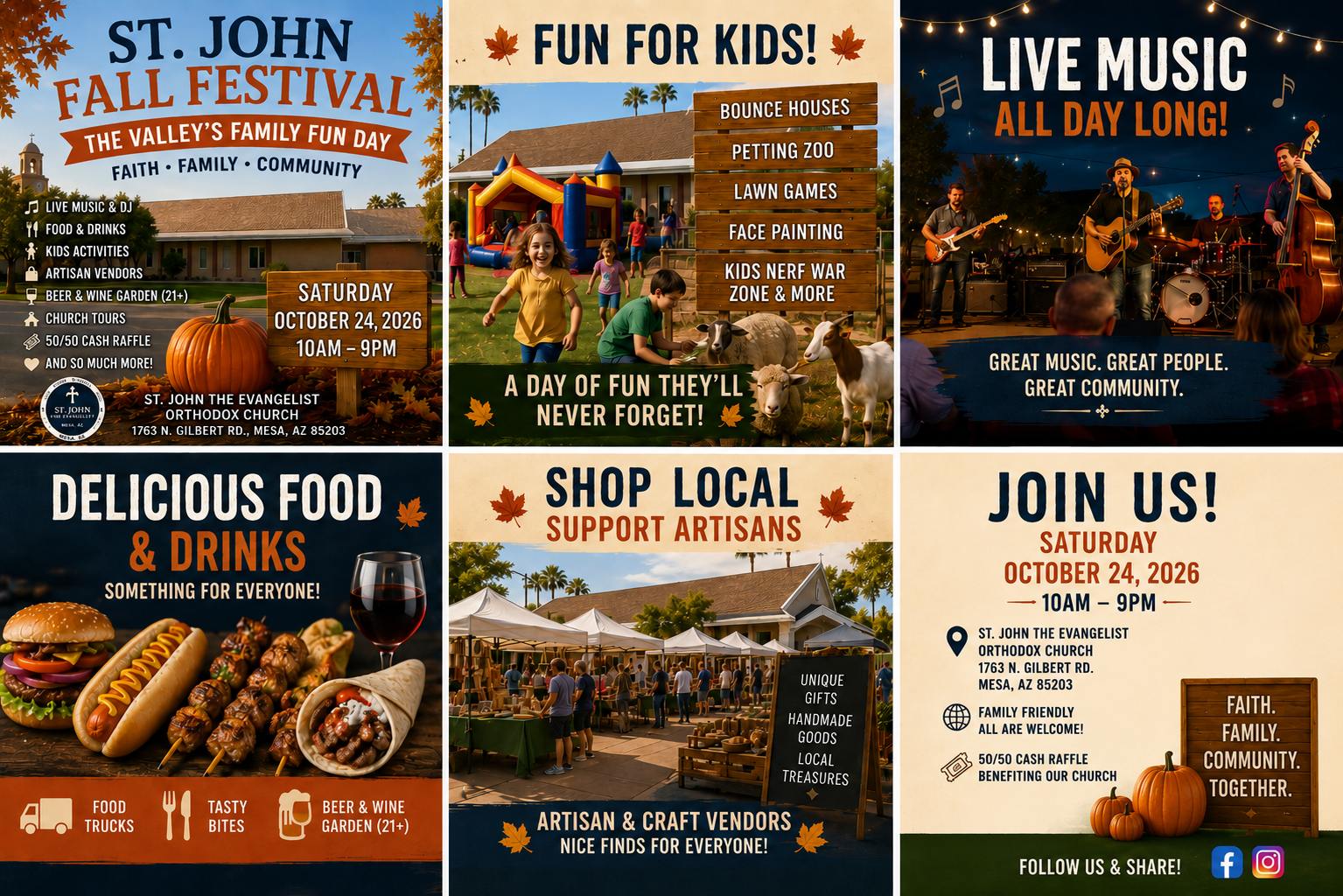 St. John Fall Festival — Fun for Kids, Live Music, Delicious Food, Shop Local Artisans