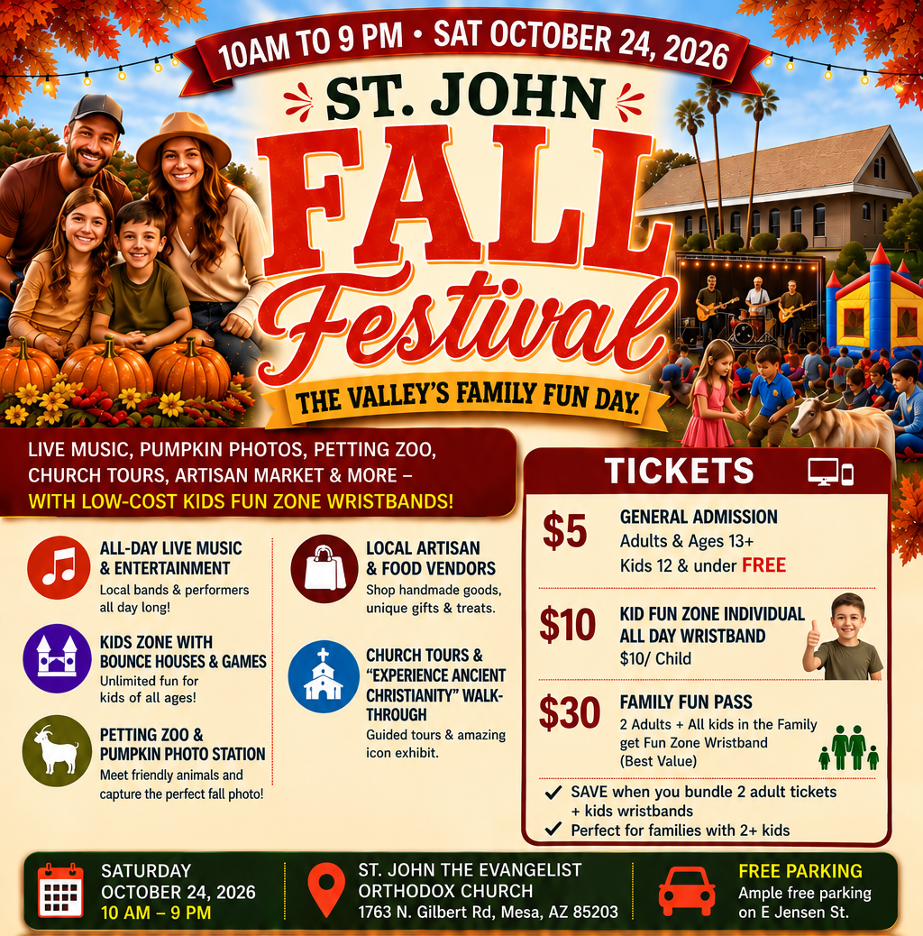 St. John Fall Festival โ families enjoying food, music, and community