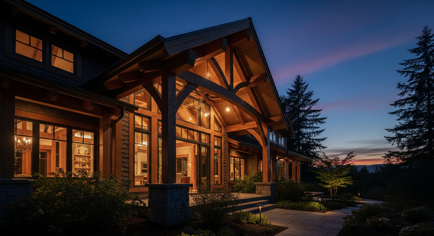 Timber Frame Custom Home