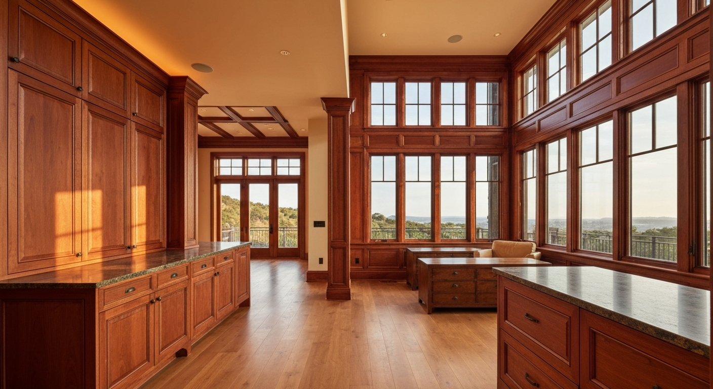 High end custom home interior remodel