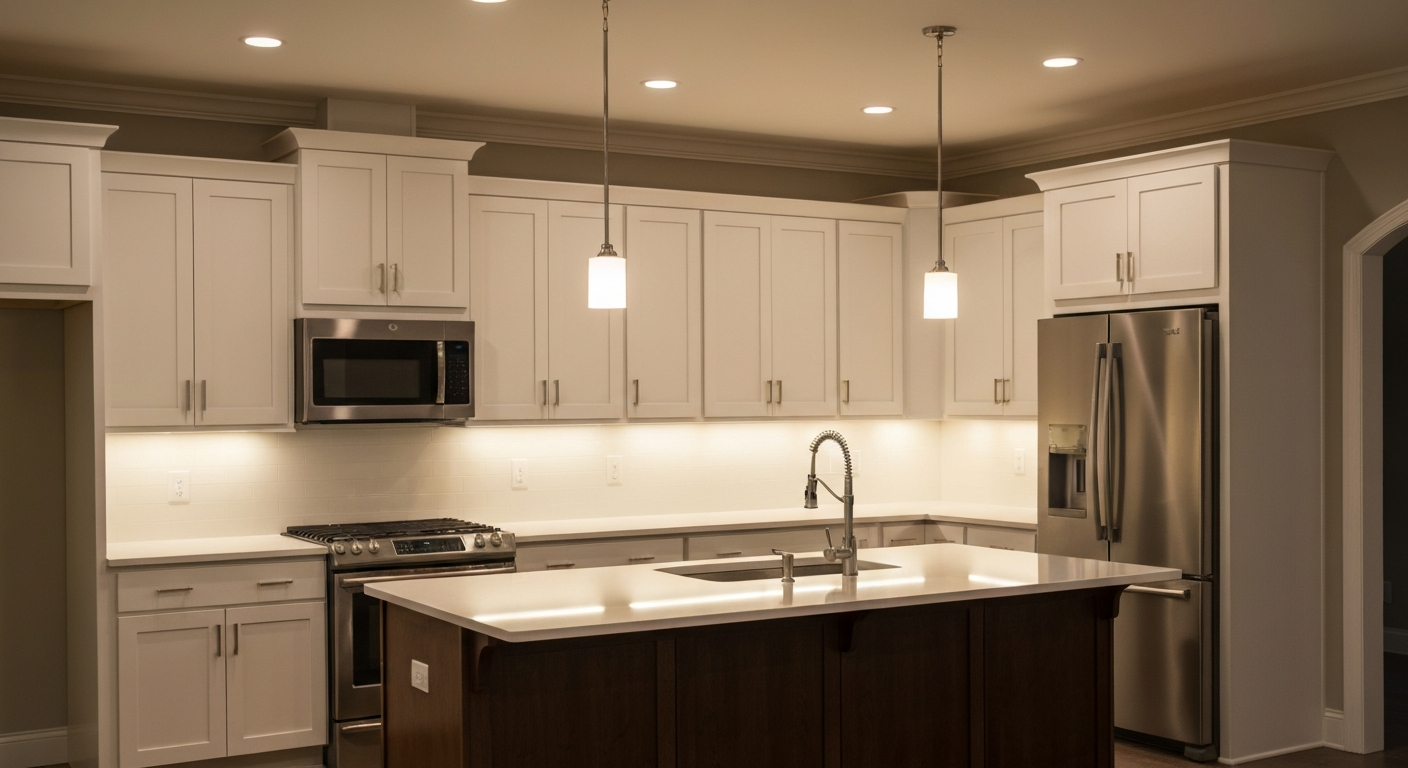 Electrical renovations and lighting upgrades
