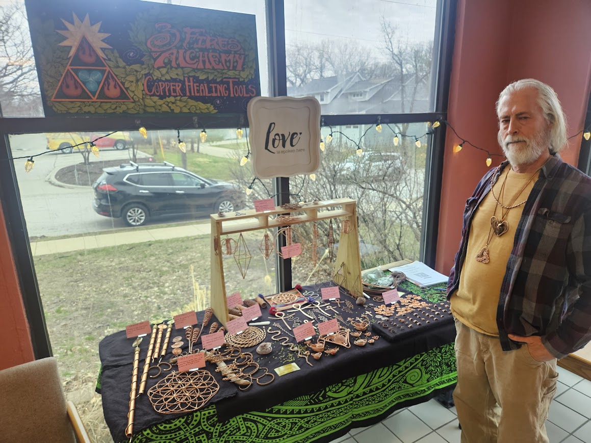 Greg, Proprietor of 3 Fires Alchemy