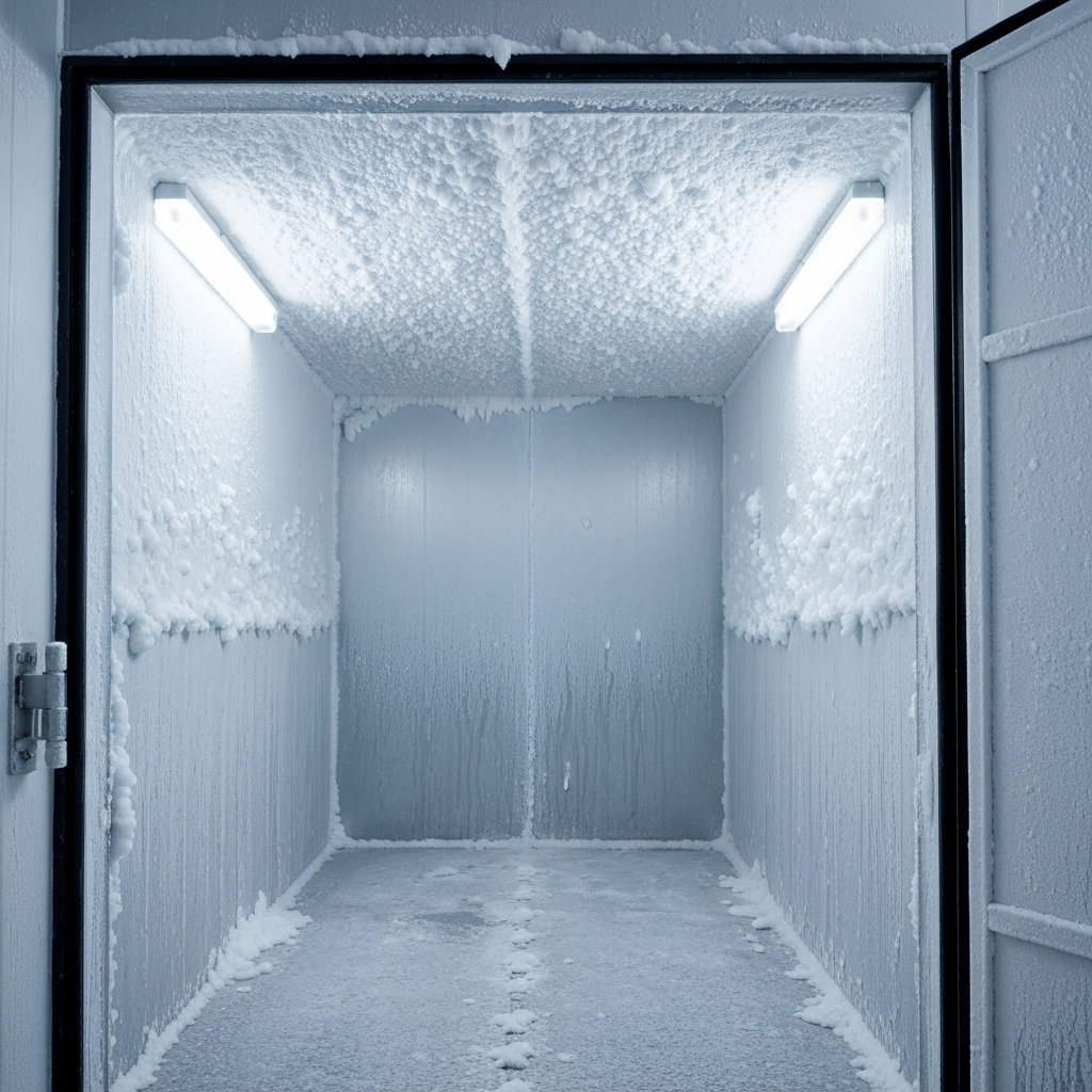 Por qué se forma hielo en las paredes de tu cámara frigorífica y cómo evitarlo