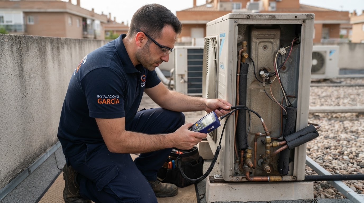 Detección de fugas de gas en aire acondicionado: protege tu equipo y tu bolsillo en Marbella
