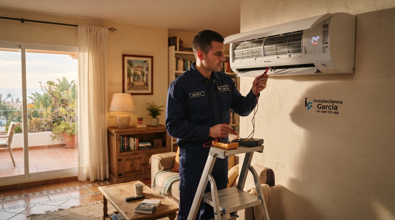 Calefacción en octubre: por qué tu aire acondicionado también calienta tu hogar en Marbella