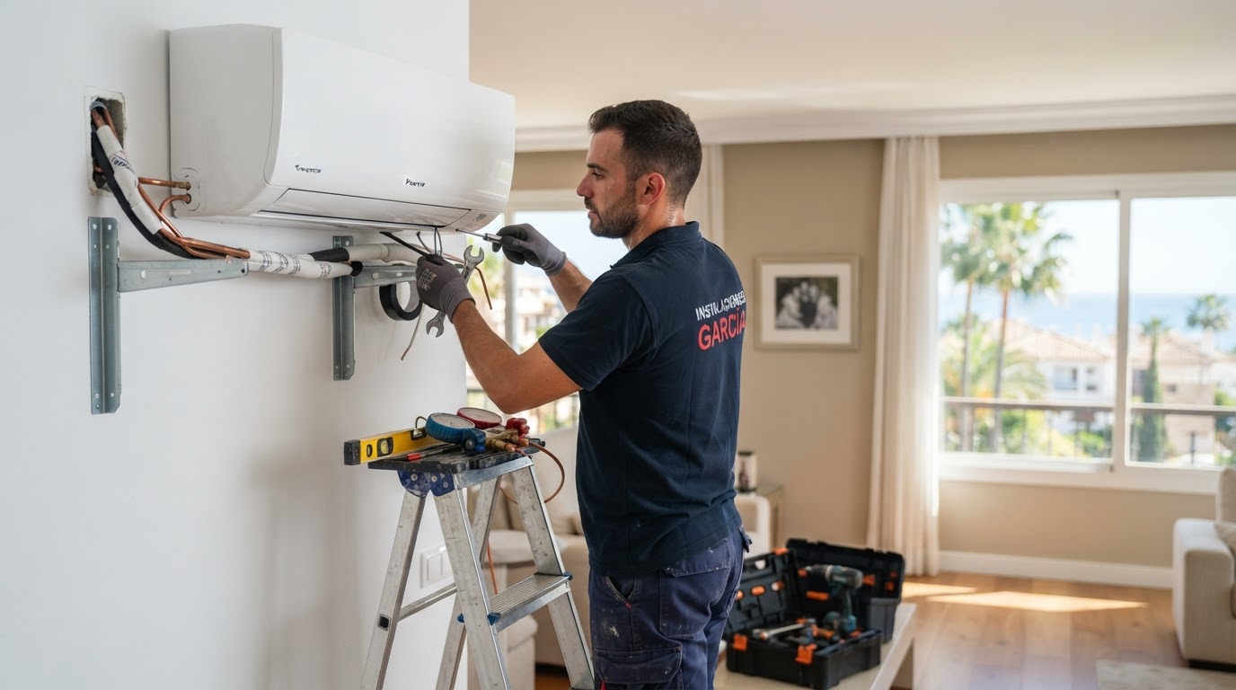 Instalación de aire acondicionado inverter: confort silencioso y ahorro en Marbella