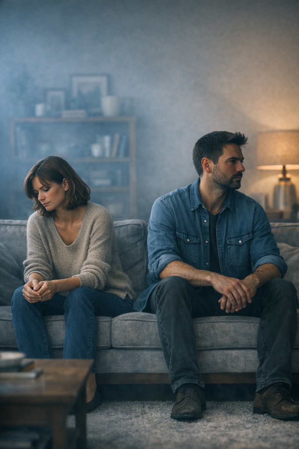 Couple seeking peaceful separation support and mediation coaching