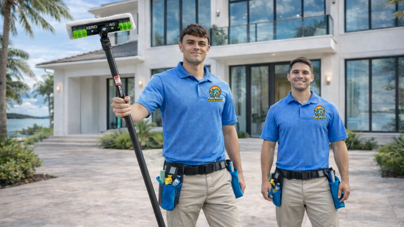 Palm Breeze Crystal Clean Team