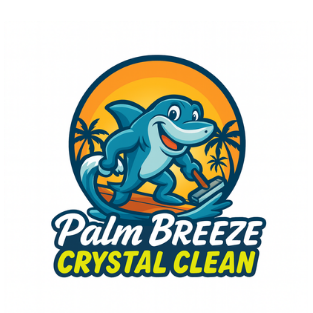 Palm Breeze Crystal Clean Logo