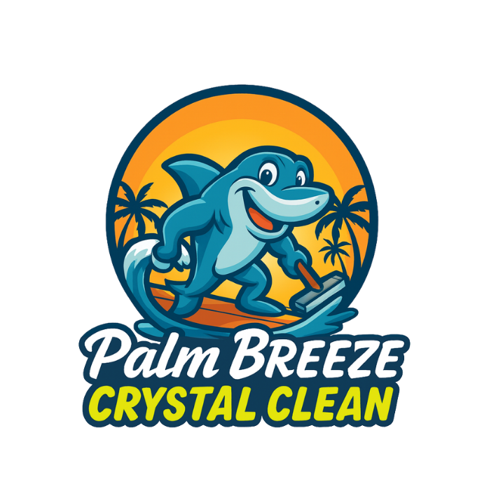 Palm Breeze Crystal Clean Logo