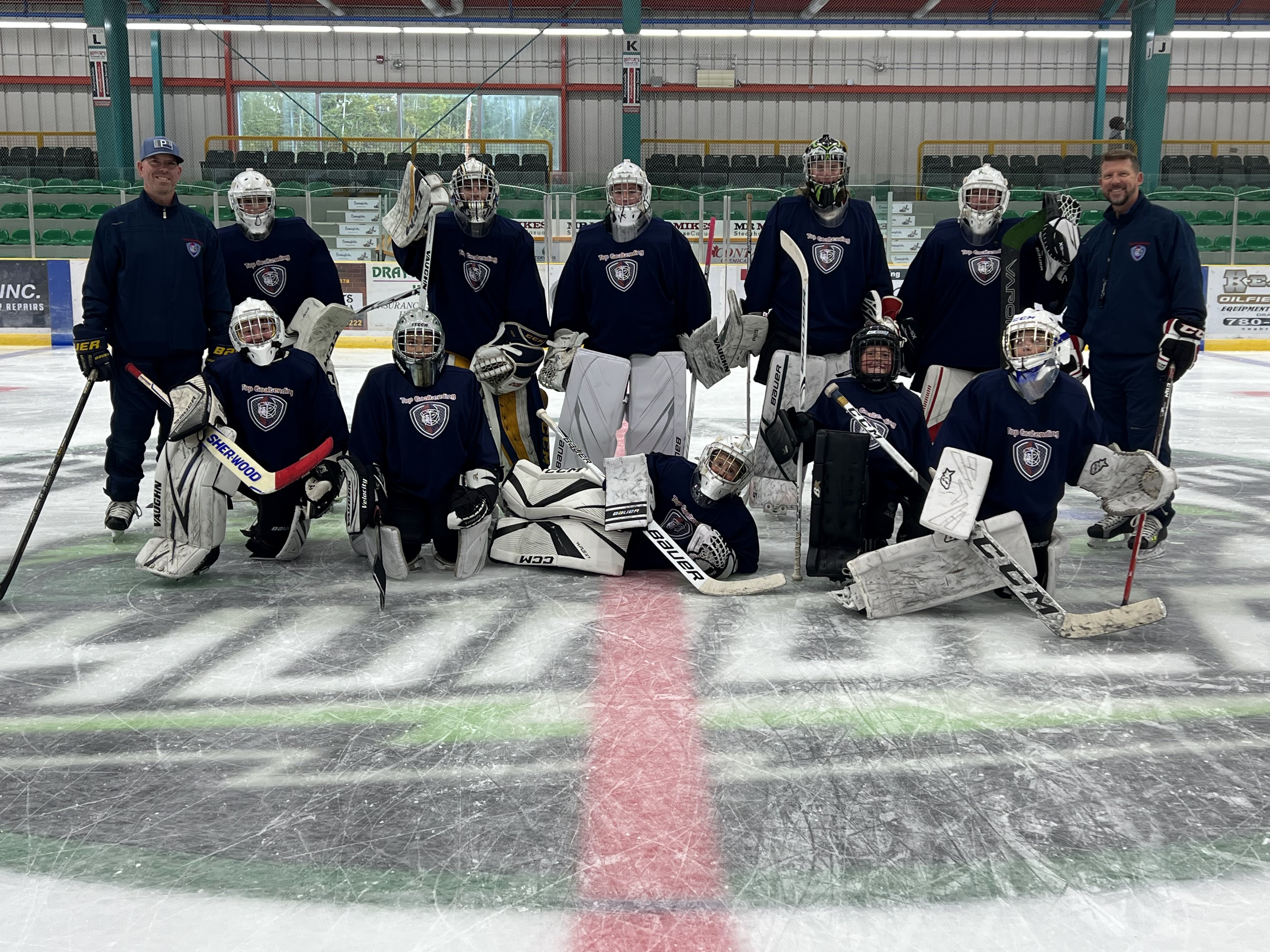 Top Goaltending Group on Ice