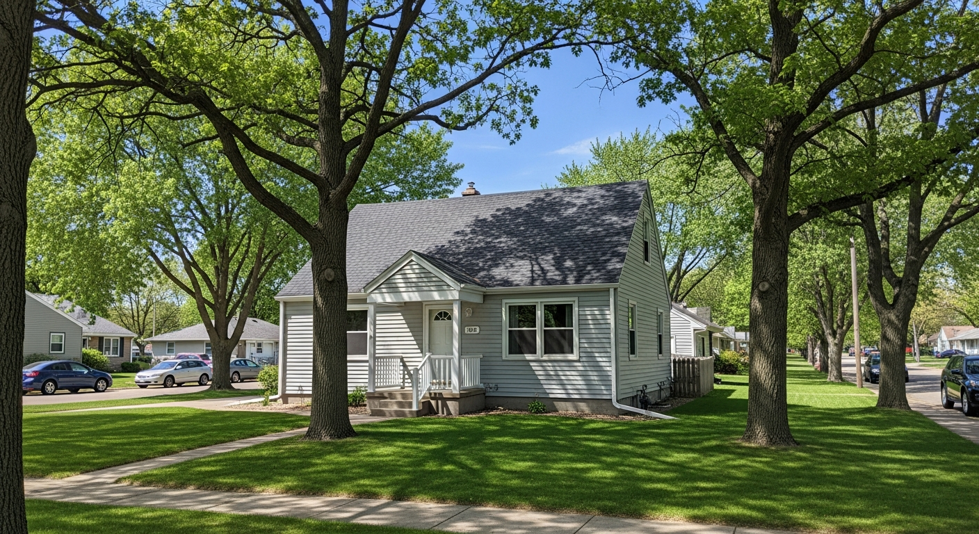 Premium residential home in Oakdale, MN with a new roof