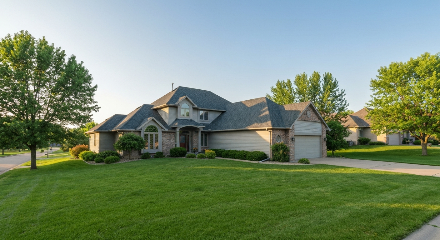 Large two-story suburban Minnesota home in Eagan