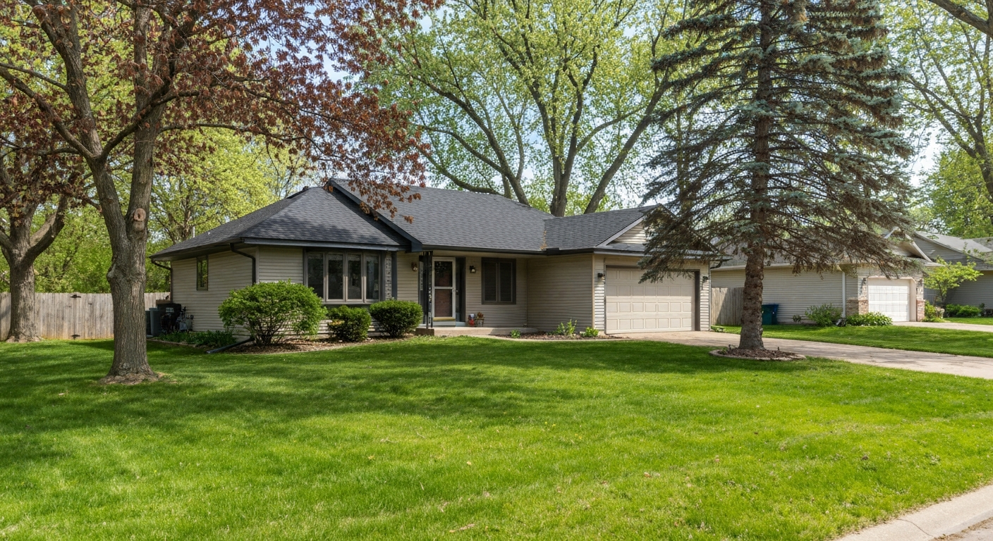 Modest Columbia Heights home with a new roof