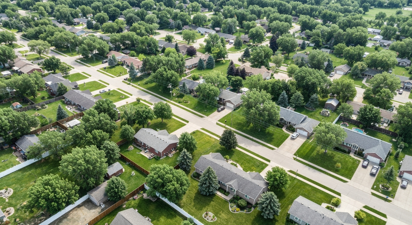 Oakdale residential neighborhood