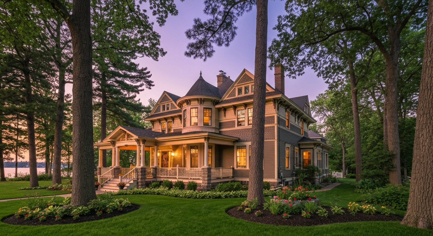 Beautifully roofed home in Excelsior
