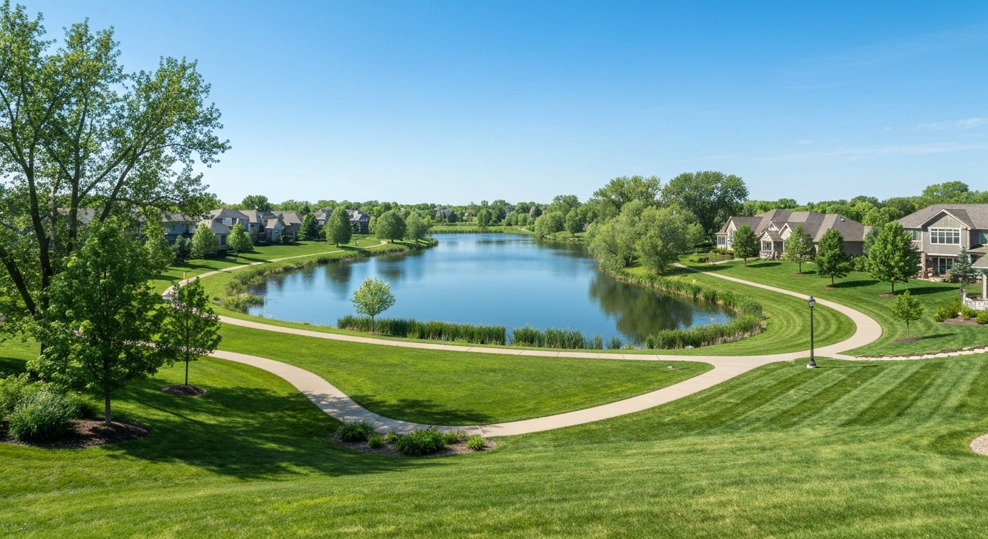 Centennial Lakes Park in Edina, MN