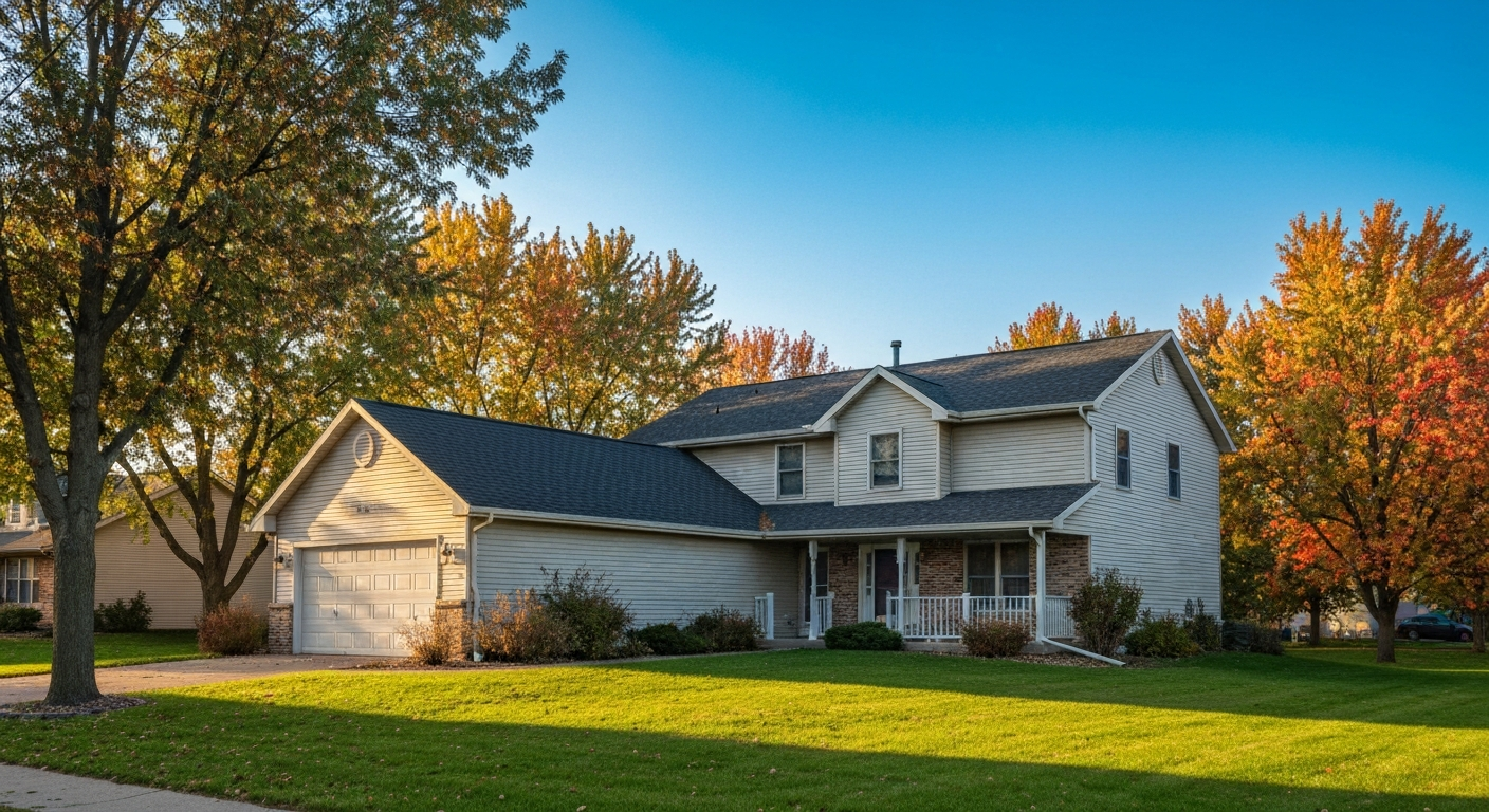 Average suburban home in Bloomington Minnesota