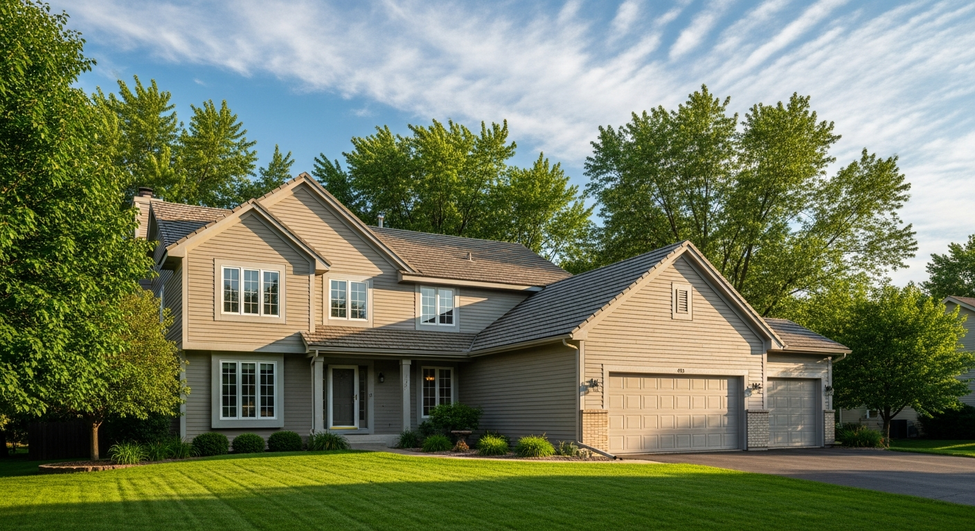 Suburban home in Woodbury, MN
