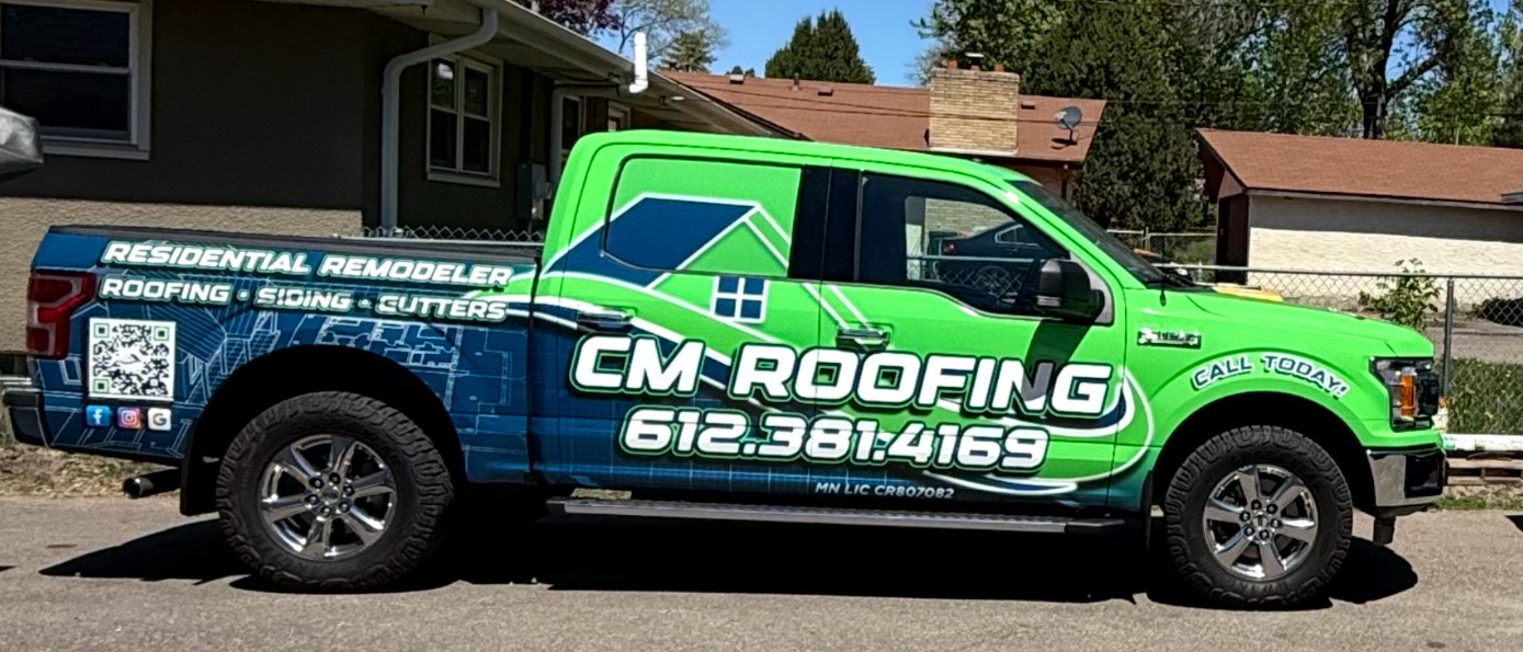 CM Roofing LLC Work Truck