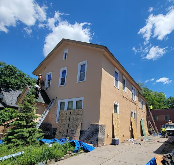 Minneapolis roofing project preparation