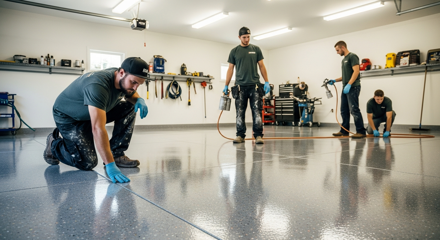 A Practical Coating Team for Marion Floors