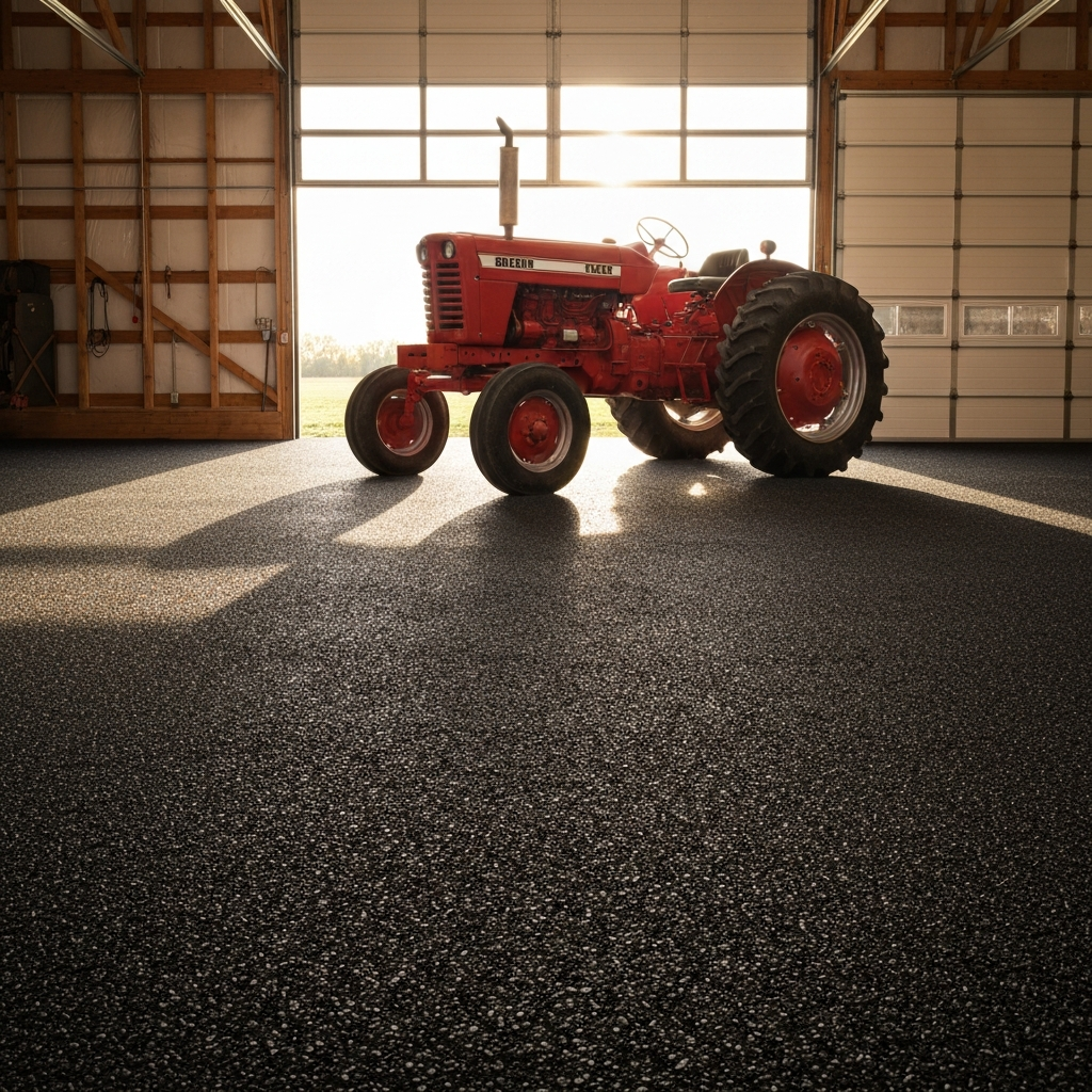 Shop Floor Coatings for Barns & Equipment Buildings