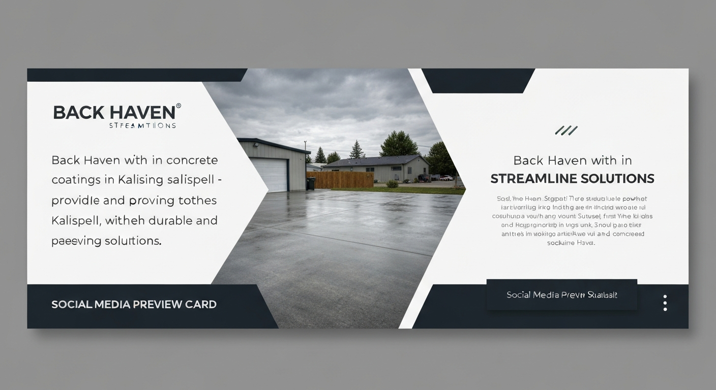 Columbia Falls concrete coating