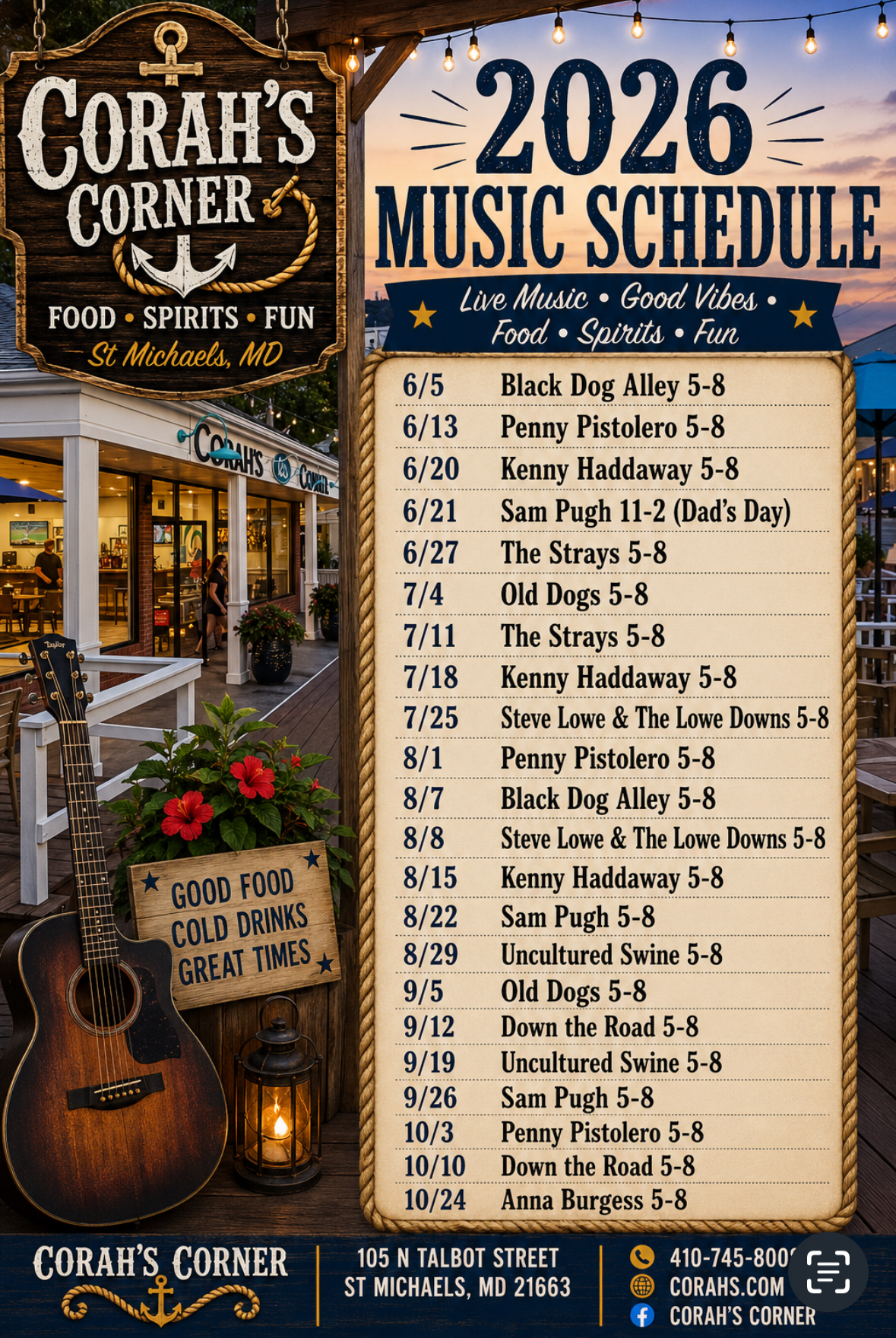2026 Music Schedule