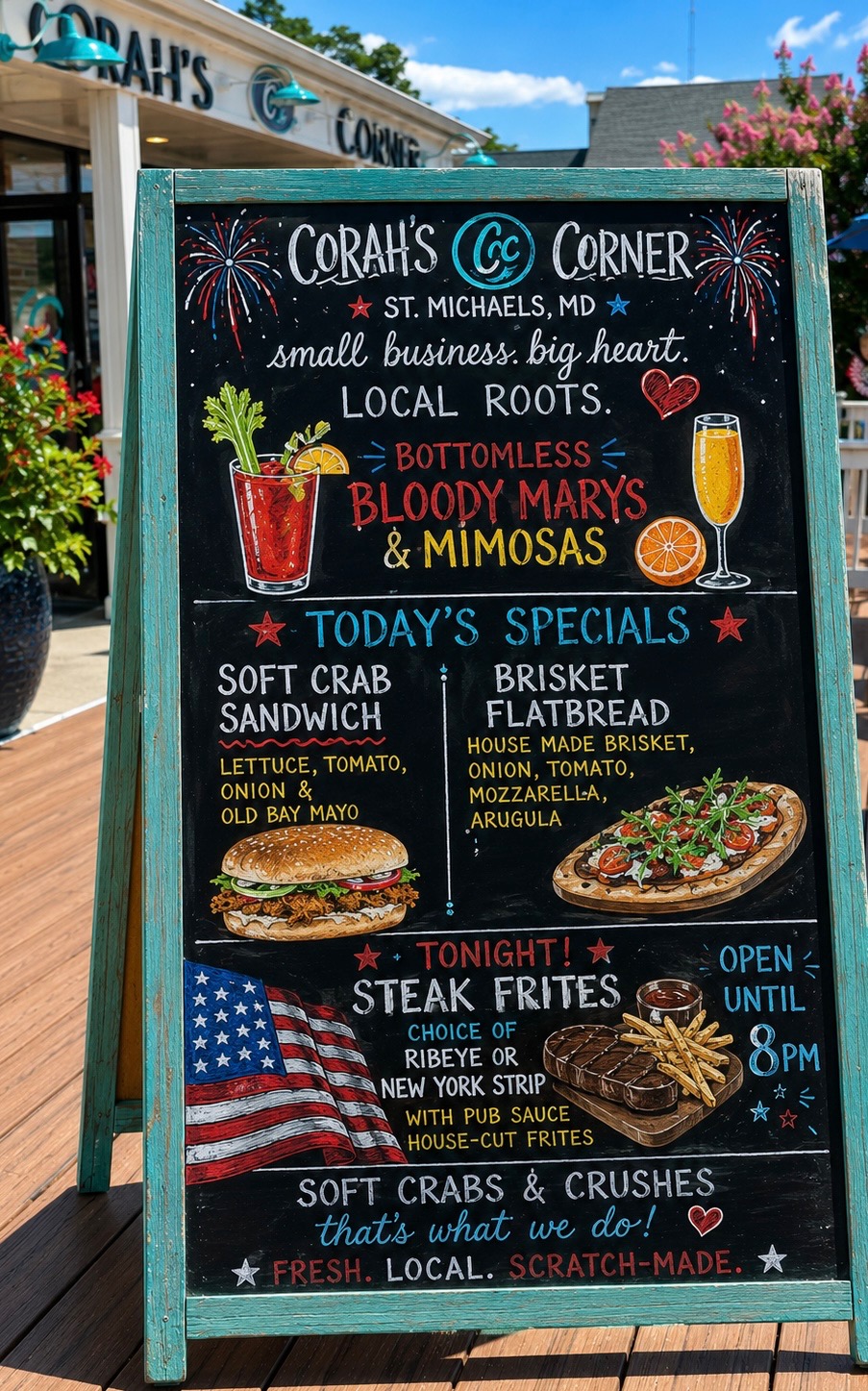Today's Specials Chalkboard
