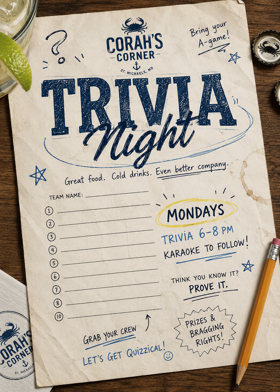 Monday Night Trivia!