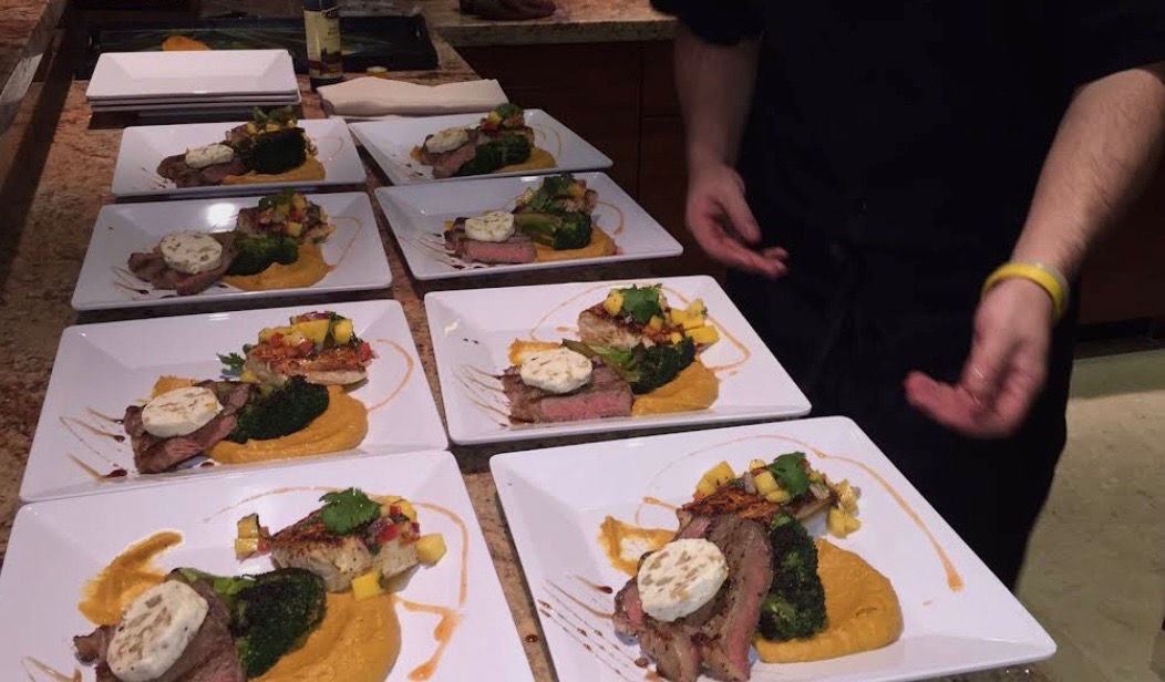 Chef Table Plating Line