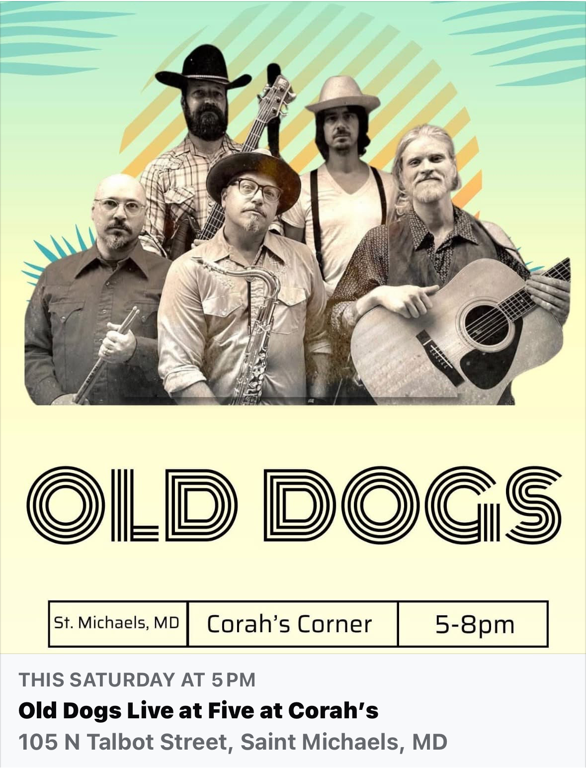 Old Dogs Live at Five at Corah's 🎶🎸