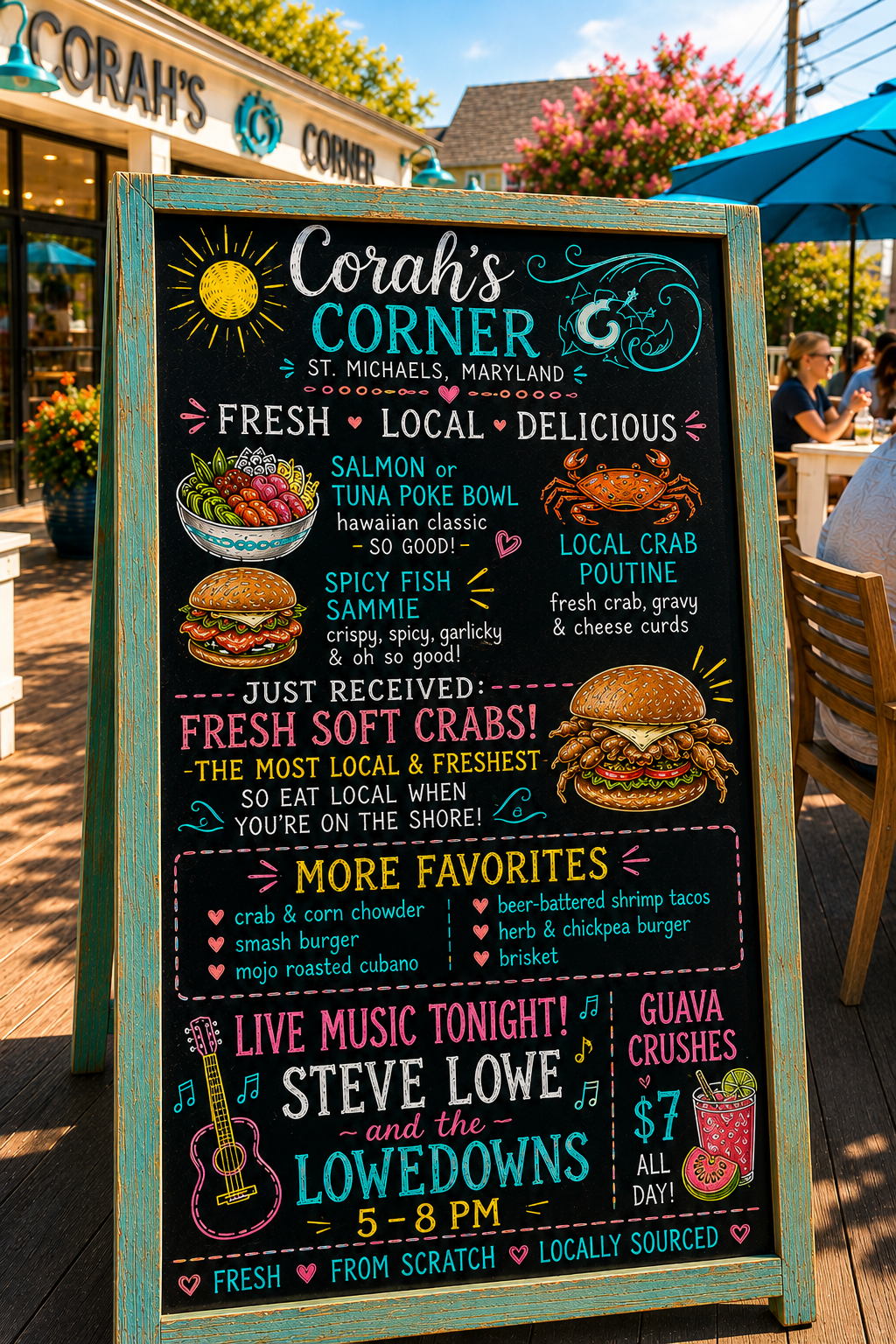 Today's Specials Chalkboard