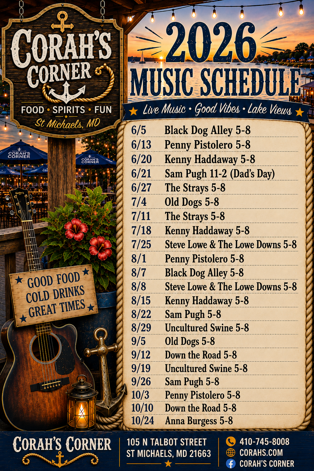 2026 Music Schedule