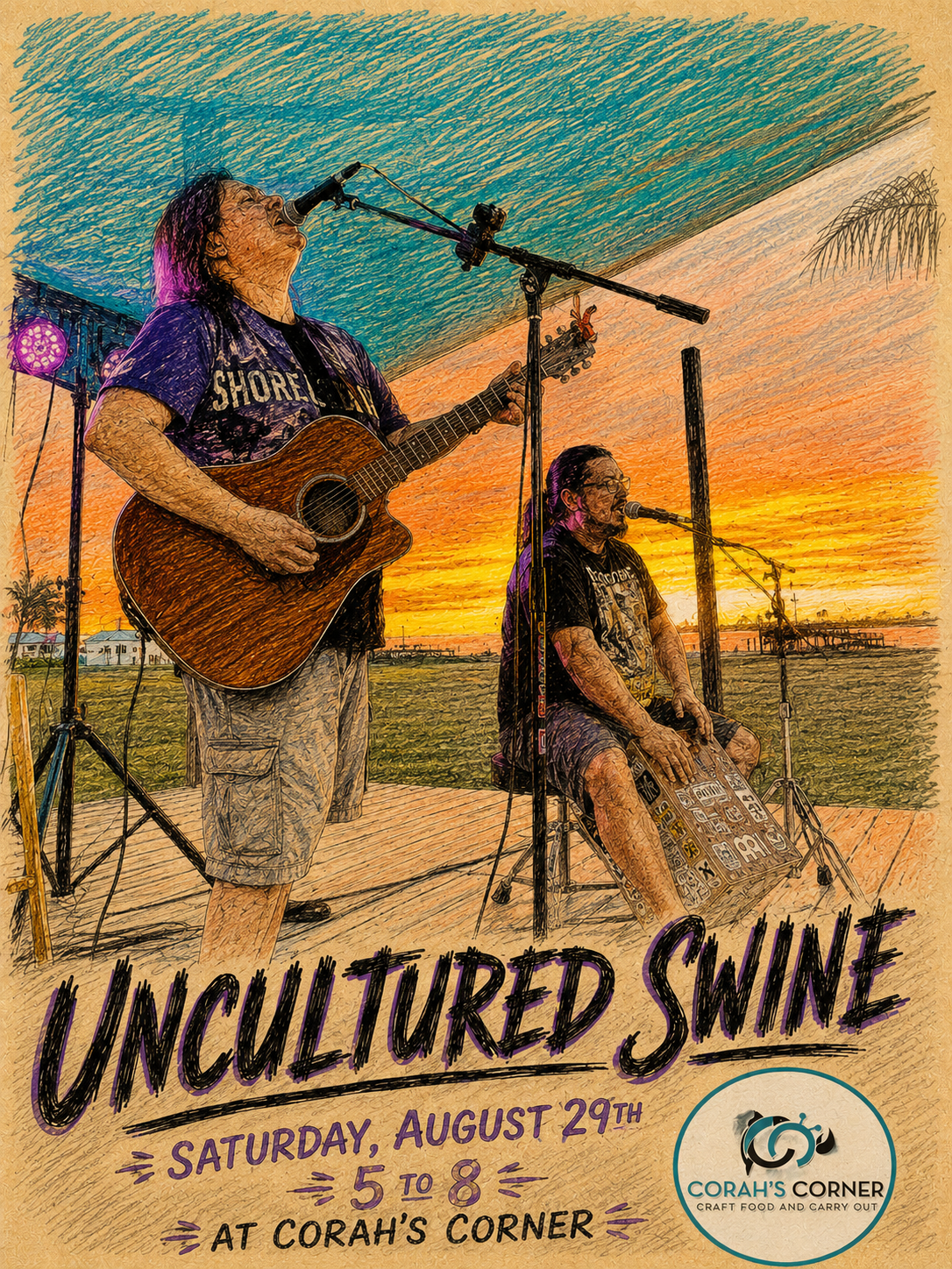 Uncultured Swine Live on the Deck πΆπ·