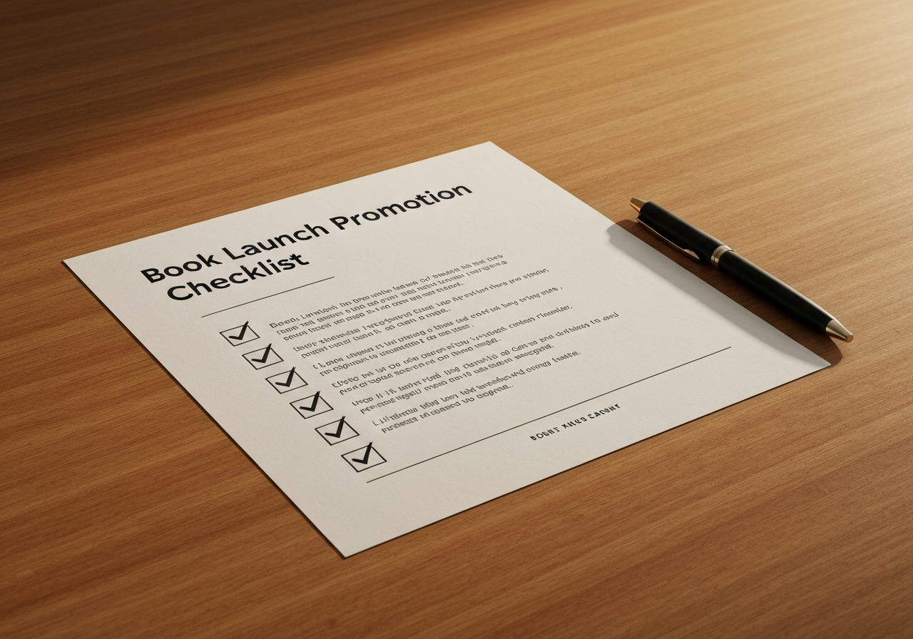Book Launch Promotion Checklist