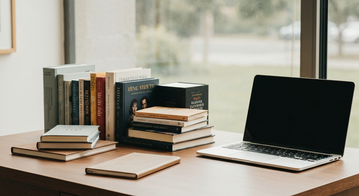 Books and workspace