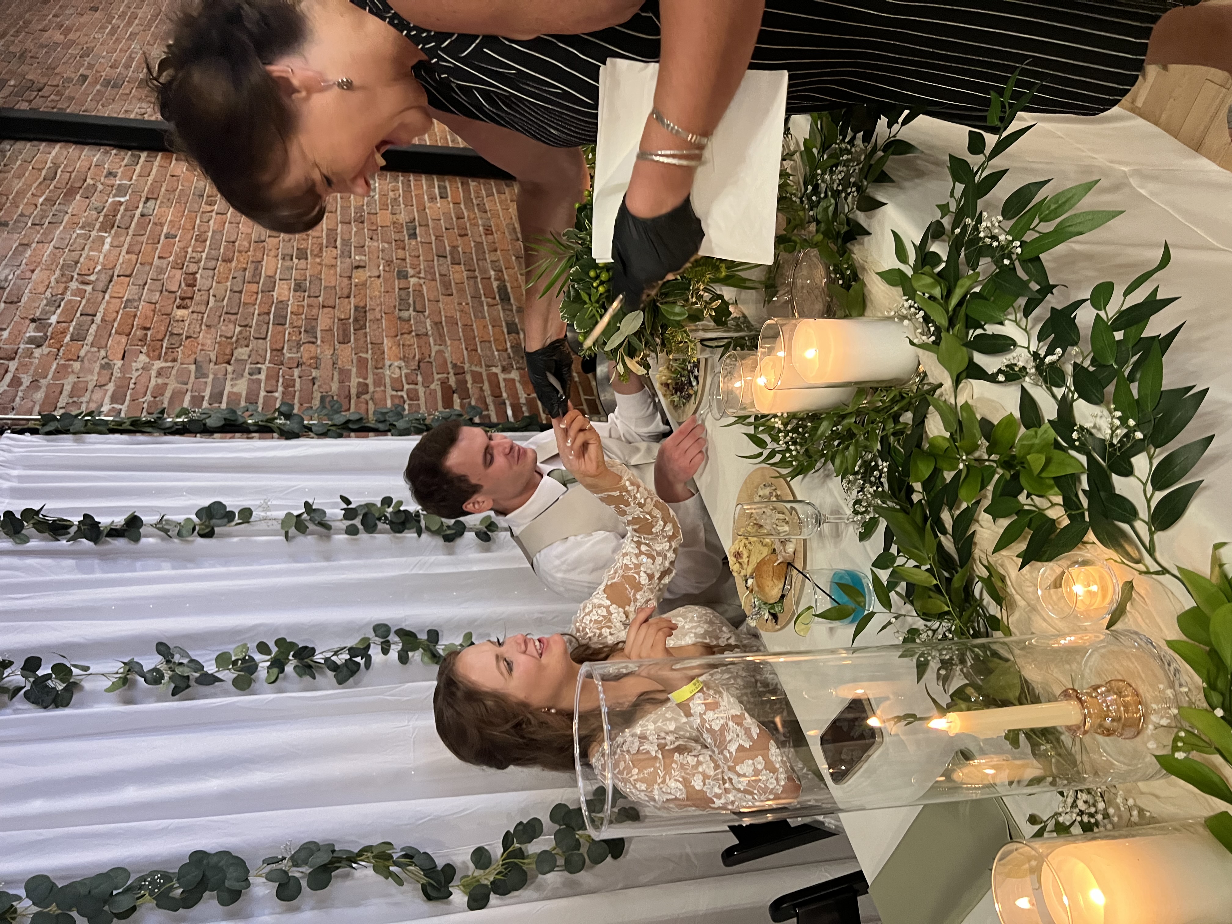 Doorstep Diner Catering wedding dish plating