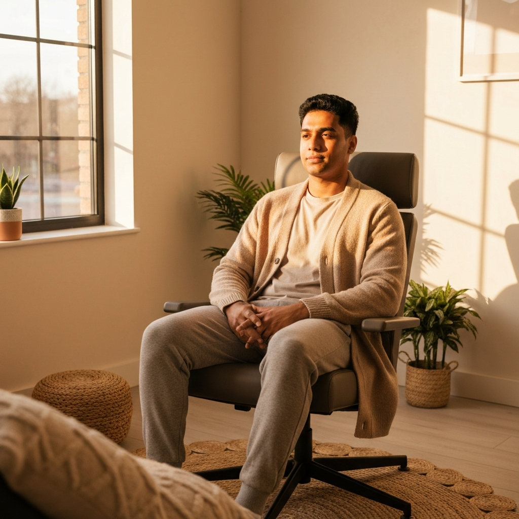 Comfortable therapeutic space