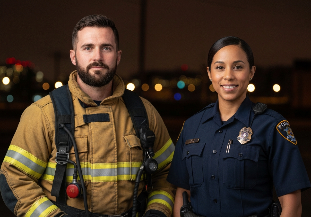Supportive environment for first responders