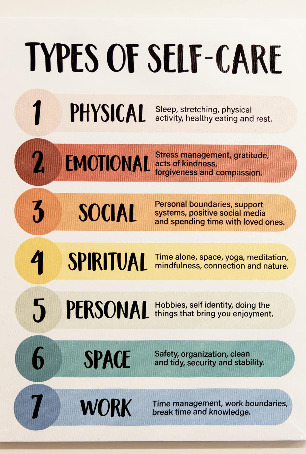 Beyond the Bubble Bath: Exploring the 7 Layers of Self-Care